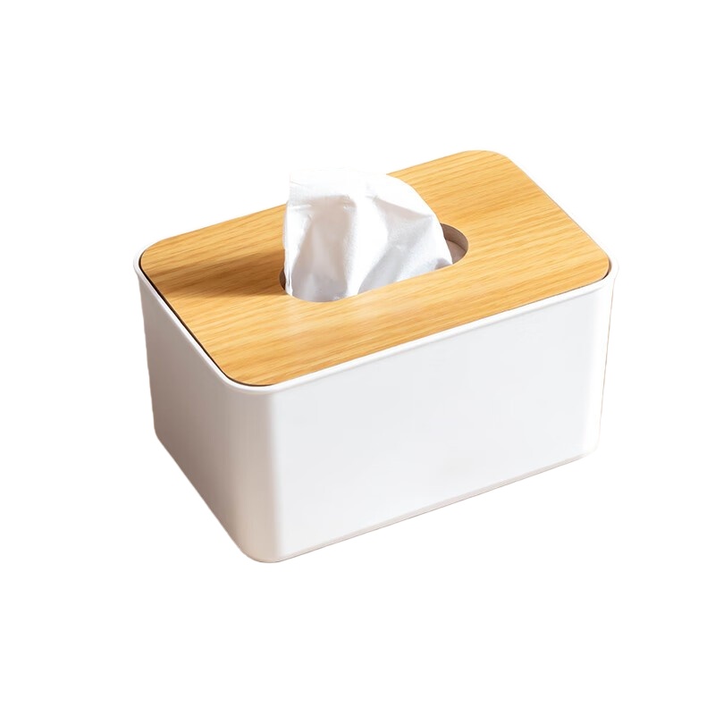 禧天龙（CITYLONG） H-8885 抽纸纸巾盒 125*185*100mm （单位：个） 白色