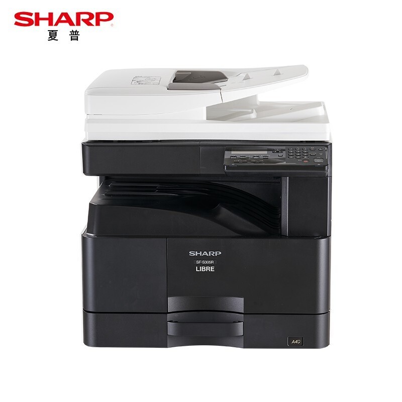 夏普（SHARP） SF-S305R A3黑白激光多功能一体机 单纸盒+双面输稿器 （单位：台） 黑色