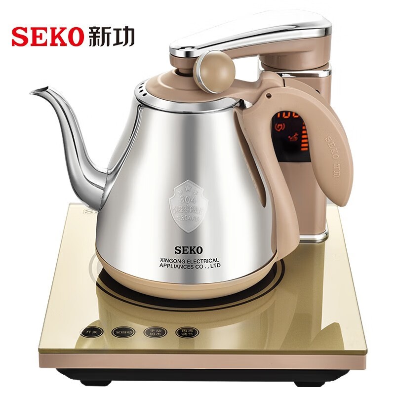新功（SEKO） N67 全自动上水电热水壶 1L （单位：台） 金