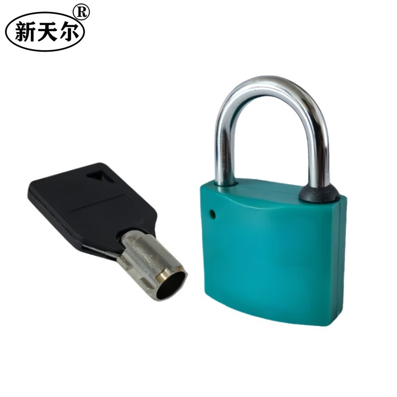 新天尔 XTE-MHSGS(3520G) 梅花塑钢挂锁 35mm （单位：个） 绿色