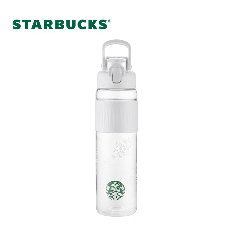 星巴克（Starbucks） 11149718 星芒闪耀款手提运动水杯 820ml （单位：个） 白色
