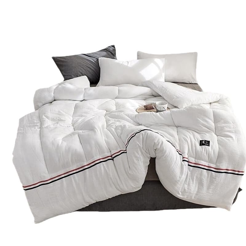 伊伊爱 Z01900001 日式水洗棉被 150*200cm 4斤 （单位：件） 白色