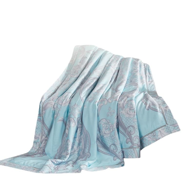 伊伊爱 B2000133 莱赛尔莫代尔系列夏被 200*230cm （单位：件） 简约时光-兰