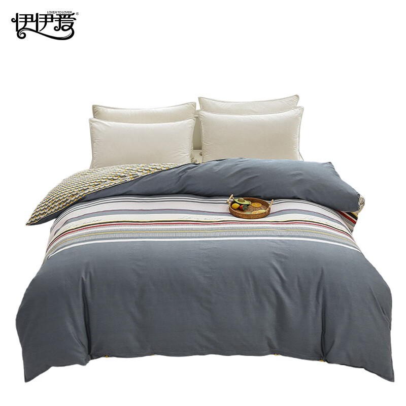 伊伊爱 BT-9CM-001 全棉斜纹印花被套 220*240cm （单位：件） 飞云之上