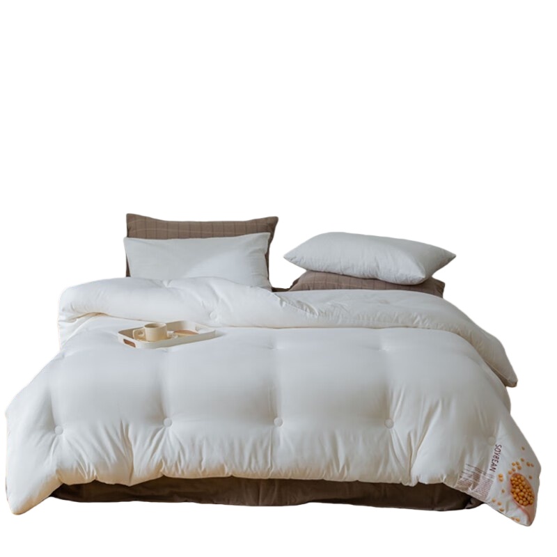 伊伊爱 BZ0BZF2100880 蚕绒秋冬被 200*230cm （单位：条） 珍珠白