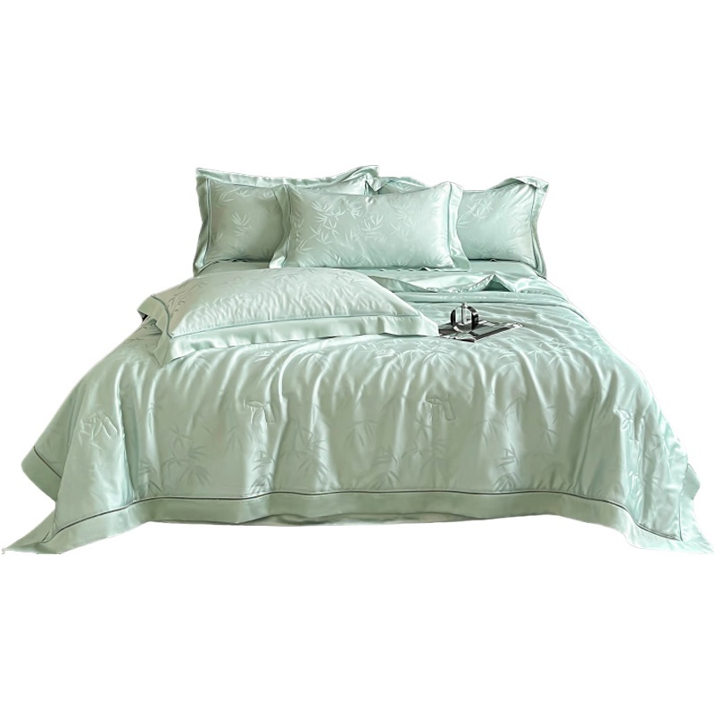 名都丽人 MDLR-75 提花镂空夏凉被 200*230cm （单位：条） 绿色