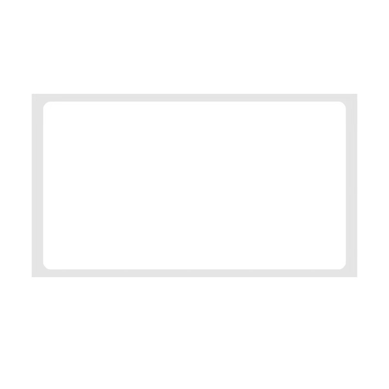 明壹行 MYX-50-90-150 打印标签 50mm*90mm 150张/盒 （单位：盒） 白色