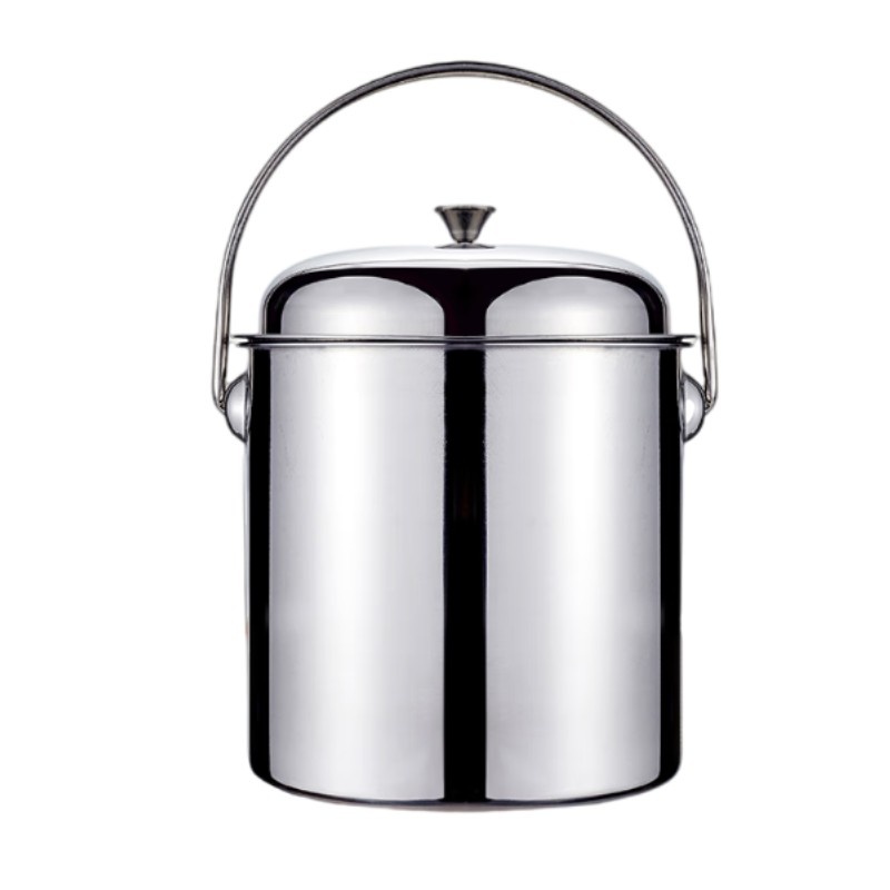 明壹行 MYX-ST318 带盖茶水桶 直径20cm高度28cm （单位：个） 银色