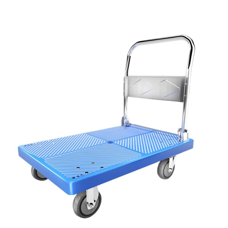 明壹行 MYX-STC 手推平板车 90*60cm （单位：个） 蓝色