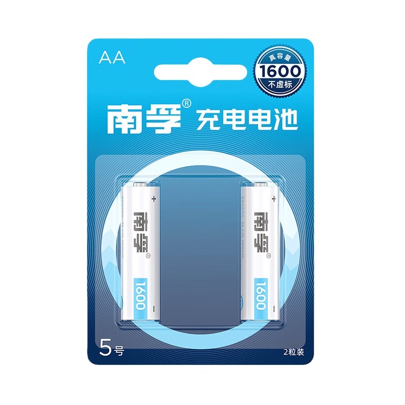 南孚（NANFU） 5号 耐用型充电电池 2粒/卡 （单位：卡） 新老包装随机发货