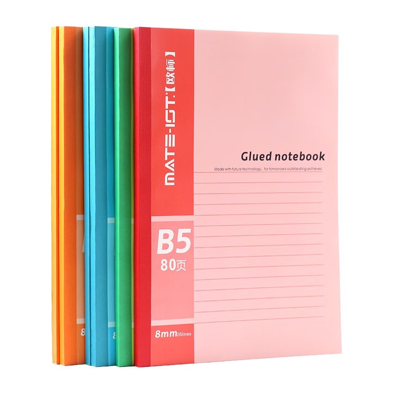 欧标（MATE-IST） A0796 B5 软抄本 80张 （单位：本） 混色