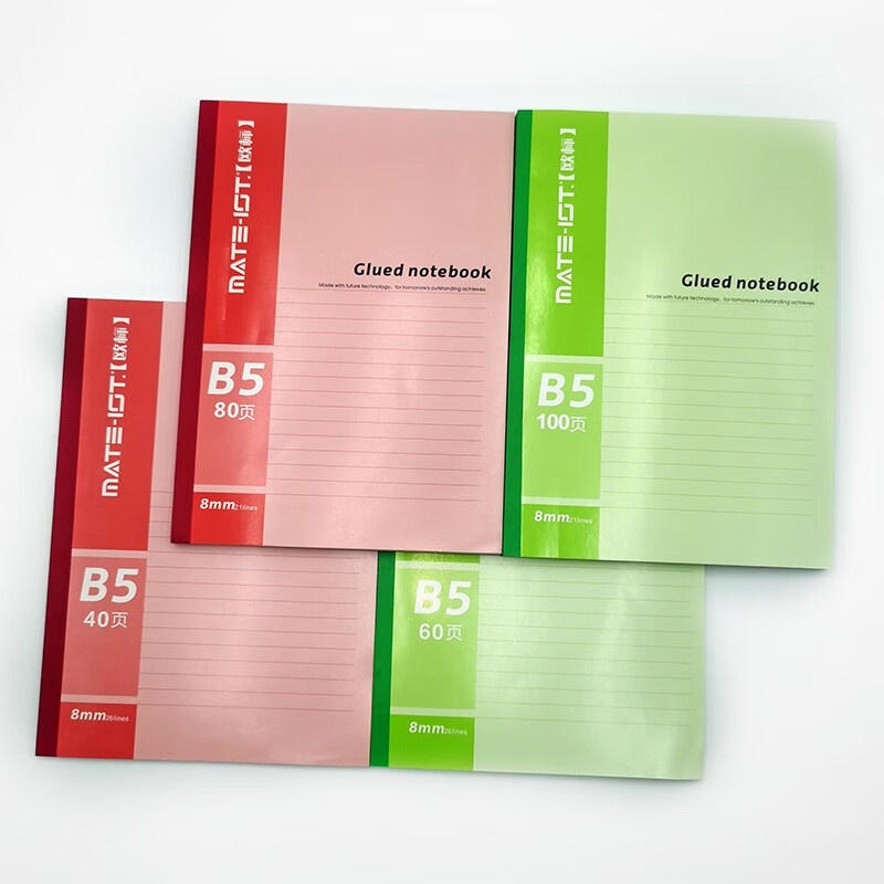 欧标（MATE-IST） A0798 B5 软抄本 40张 （单位：本） 混色
