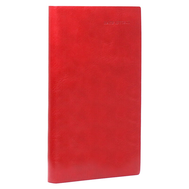 欧标（MATE-IST） A0866 皮面笔记本 40K 112页 5本/组 （单位：组） 红色