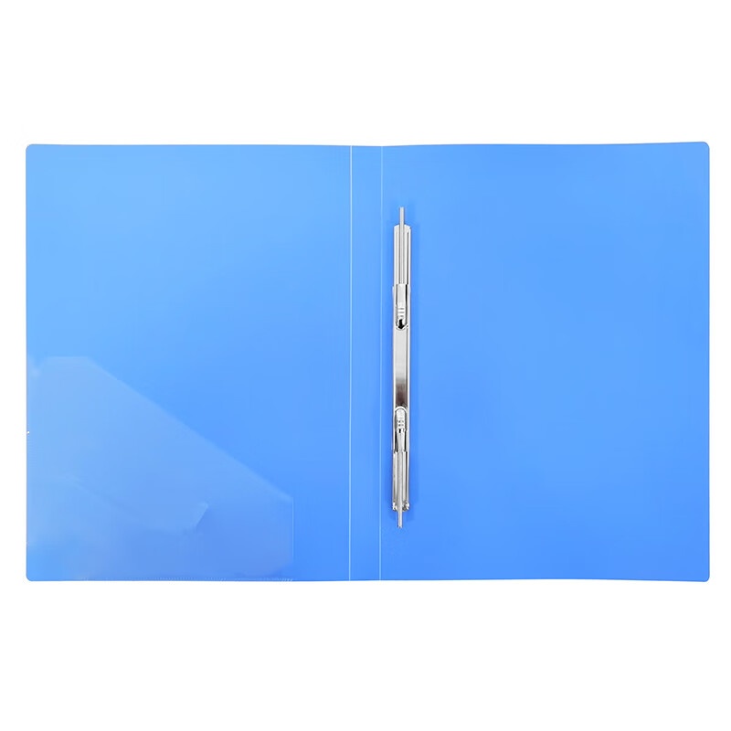 欧标（MATE-IST） B1925 文件夹 单弹簧夹 A4 背宽23mm 48.7*31cm （单位：个） 蓝色