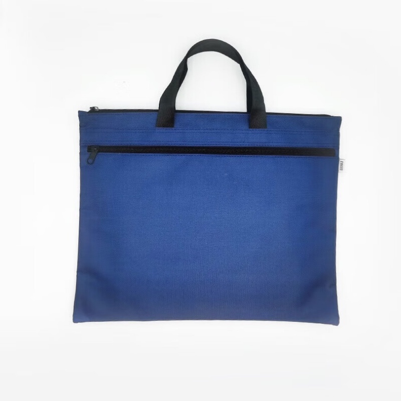 欧标（MATE-IST） B2200 牛津布手提文件袋 390*300mm （单位：个） 深蓝