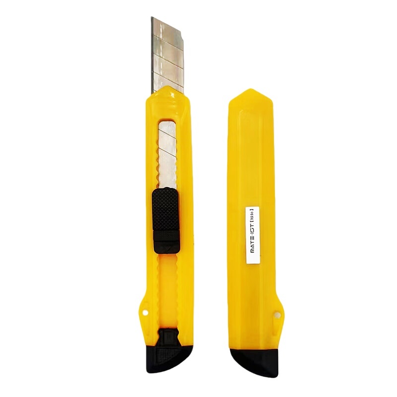 欧标（MATE-IST） B2446 美工刀 18mm （单位：把） 黄色