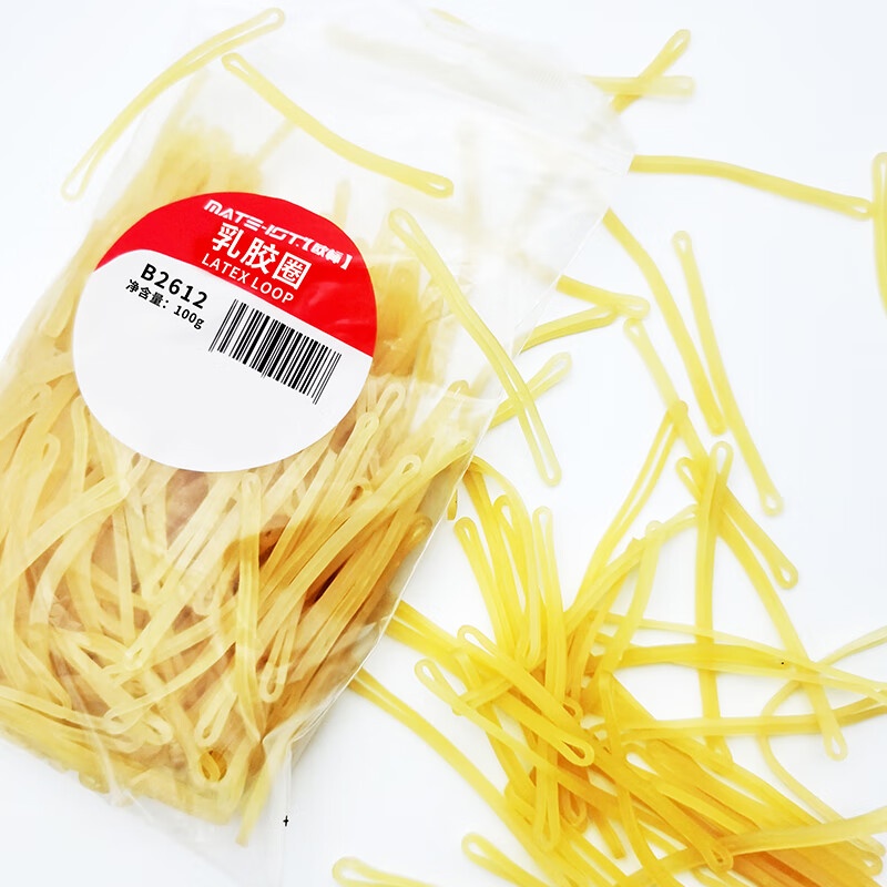 欧标（MATE-IST） B2612 橡胶圈 100g （单位：包） 黄色