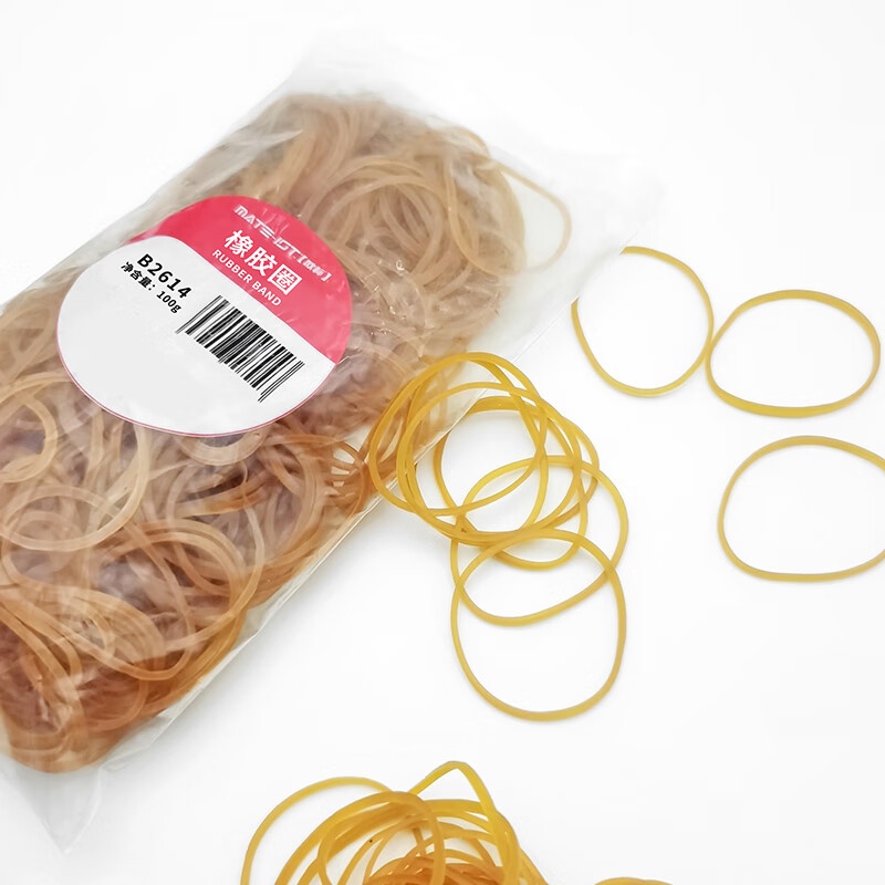欧标（MATE-IST） B2614 橡胶圈 100g （单位：包） 黄色