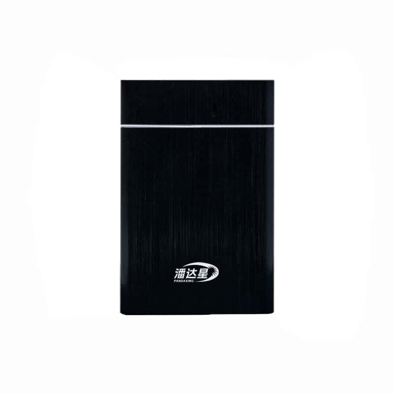 潘达星 G600 移动硬盘 2T （单位：个） 金属拉丝黑