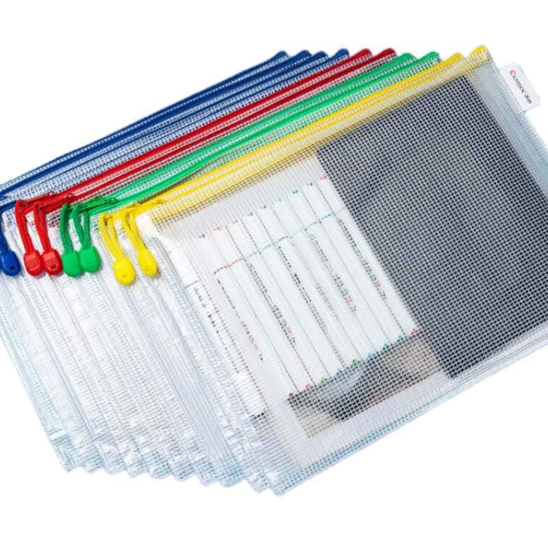 齐心（Comix） A1054 A4文件袋 10个/包 （单位：包） 混色