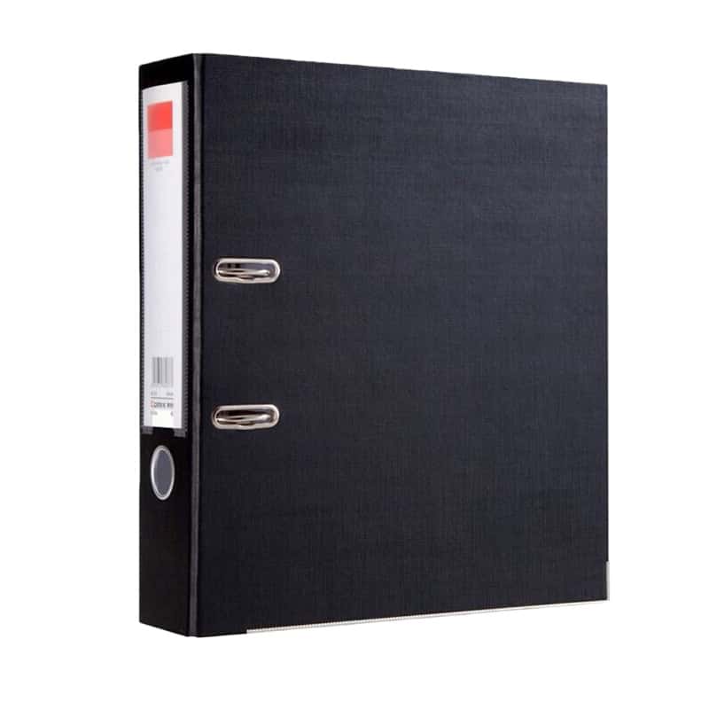 齐心（Comix） A106N A4文件夹 3寸背宽 （单位：个） 黑色