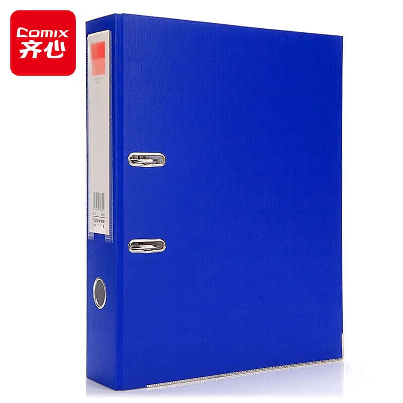 齐心（Comix） A108N 欧式档案夹 3寸 F/C （单位：个） 蓝色