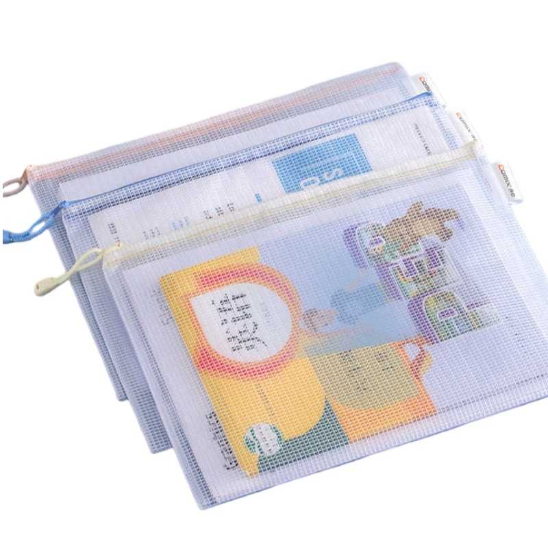 齐心（Comix） A1154 A4文件袋 10个/包 （单位：包） 蓝色