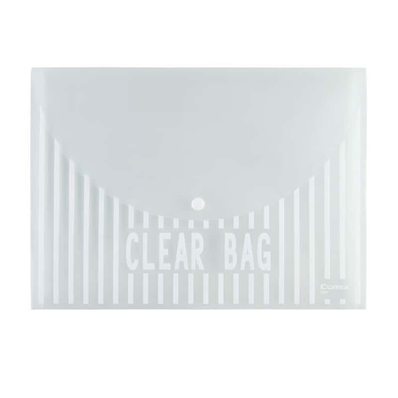 齐心（Comix） C335 文件袋 A4 335*245mm （单位：个） 白色
