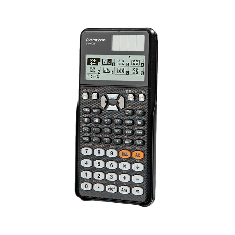 齐心（Comix） C-991CN 函数计算器 166*81*18mm （单位：个） 黑色