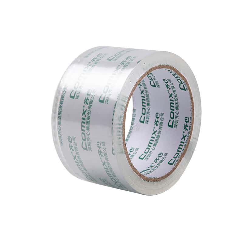 齐心（Comix） JT5508-6 透明胶带 55mm*80y 6卷/筒 （单位：筒） 透明