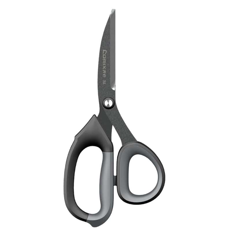 齐心（Comix） X6 剪刀 180*78*13mm （单位：把） 黑色