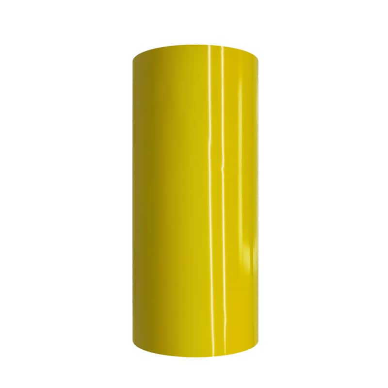 恰韶华 QSH558 标签胶贴 220mm*20m （单位：卷） 黄色