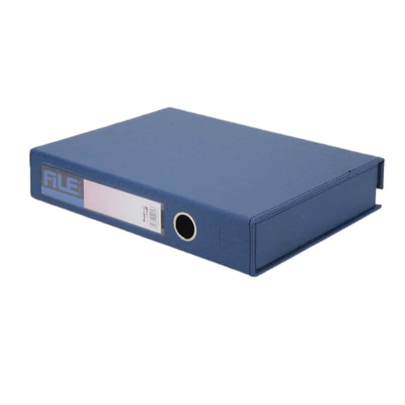 前通（FRONT） MDH-003 皮制档案盒 A4 （单位：个） 蓝色