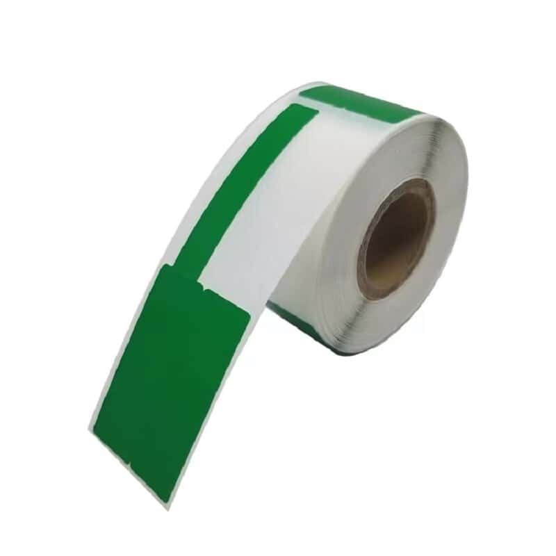 秦泰（Cqint） QTBQ-38*25-200P 异型胶贴 200片/卷 （单位：卷） 绿色