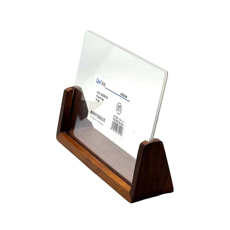 秦泰（Cqint） QTDLB 桌面展示牌 203mm*254mm （单位：个） 透明