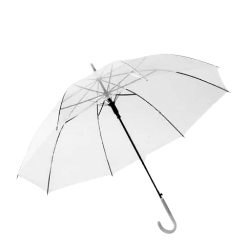 秦泰（Cqint） QTUM-03 直杆透明胶伞 8骨75*25*27cm （单位：把） 透明