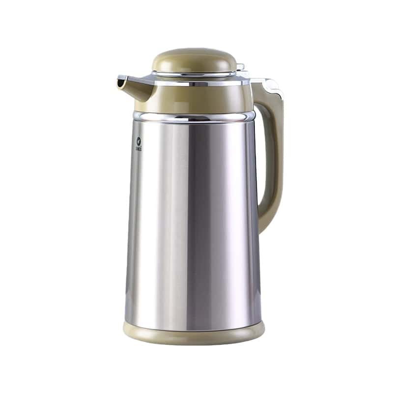 清水(SHIMIZU) 3192 不锈钢保温瓶 1.6L （单位：个） 银色