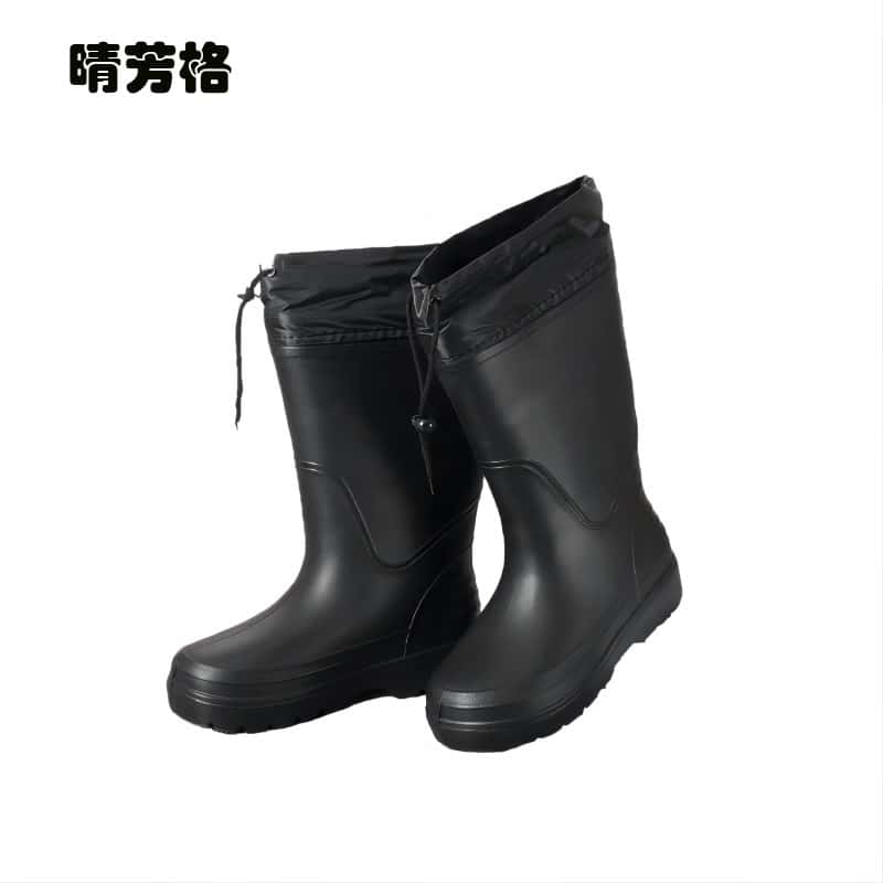 晴芳格 QFG-3 雨鞋 均码 （单位：双） 黑色