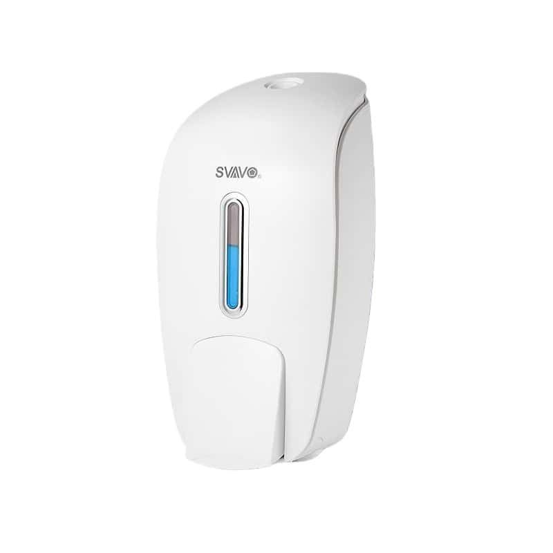 瑞沃（SVAVO） PL-151051 单格手动皂液器 800ml （单位：个） 白色