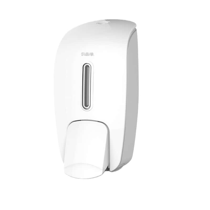 瑞沃（SVAVO） PL-151051 单格手动皂液器 800ml （单位：个） 白+灰
