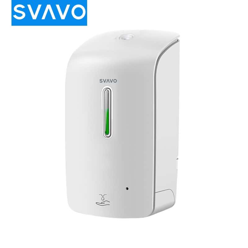 瑞沃（SVAVO） PL-151055 自动感应皂液器 1000ml 滴液款 （单位：个） 白色