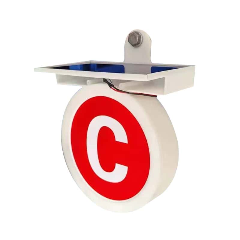 润泰博源 RT-2670 太阳能警示标志灯 8W （单位：个） 红白色