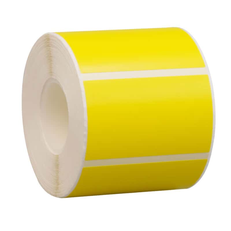 润泰博源 T0155 标签胶贴 100mm*70mm （单位：个） 黄色