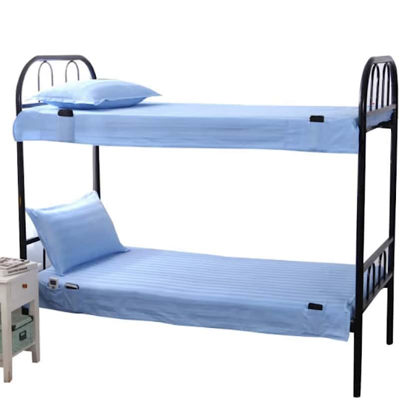 若叶之季 LR-BD01 40S贡缎床单 120*225cm （单位：件） 蓝色