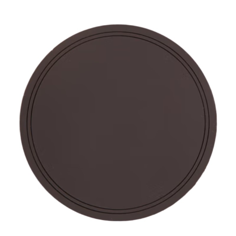 若叶之季 LR-HD320 杯垫 直径15CM 10个 （单位：包） 棕色