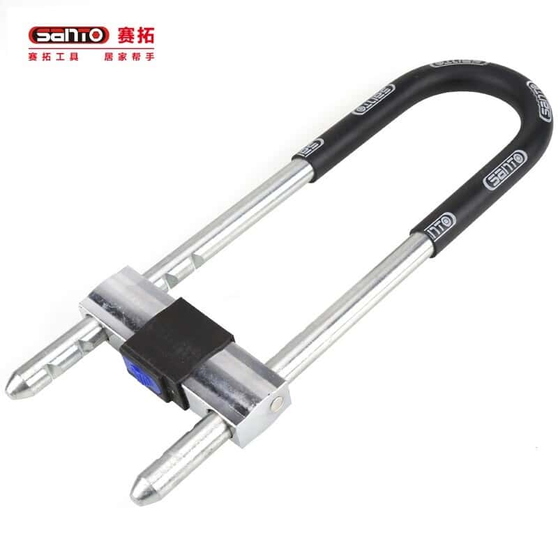赛拓（SANTO） 0068 U型锁 354x120x26mm （单位：把） 适合锁定距离20-30cm 银色