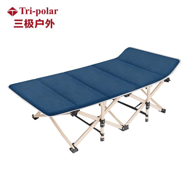 三极户外（Tripolar） TP1008 折叠床 加鹿绒垫 190*71*36cm （单位：张） 藏青色