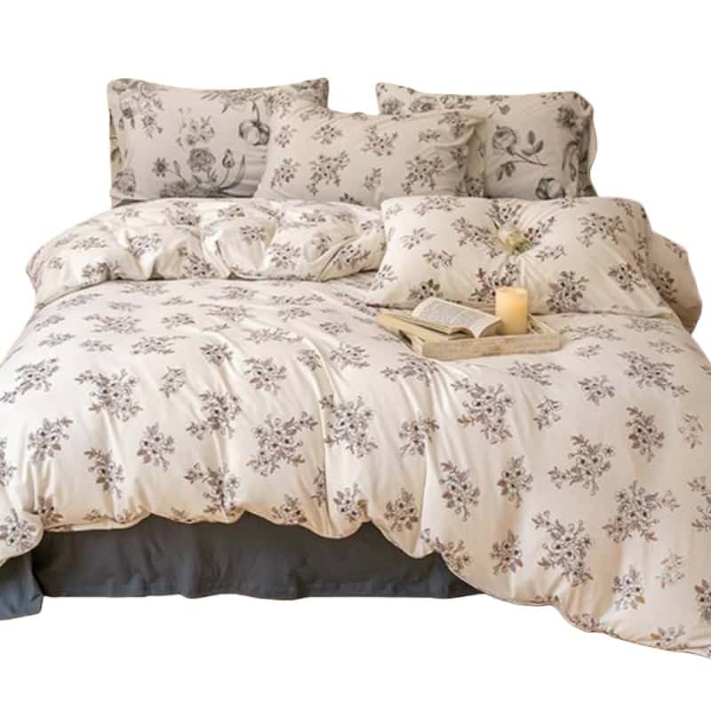 三极户外（Tripolar） TP2660 天竺棉小碎花四件套 1.5/1.8m床单款 （单位：套） 蓝色