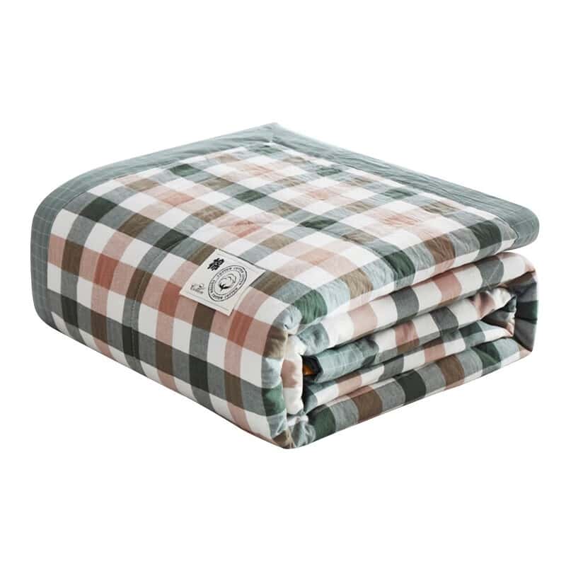 三极户外（Tripolar） TP2720 夏凉被 宜居格调 180*200cm （单位：床） 绿色