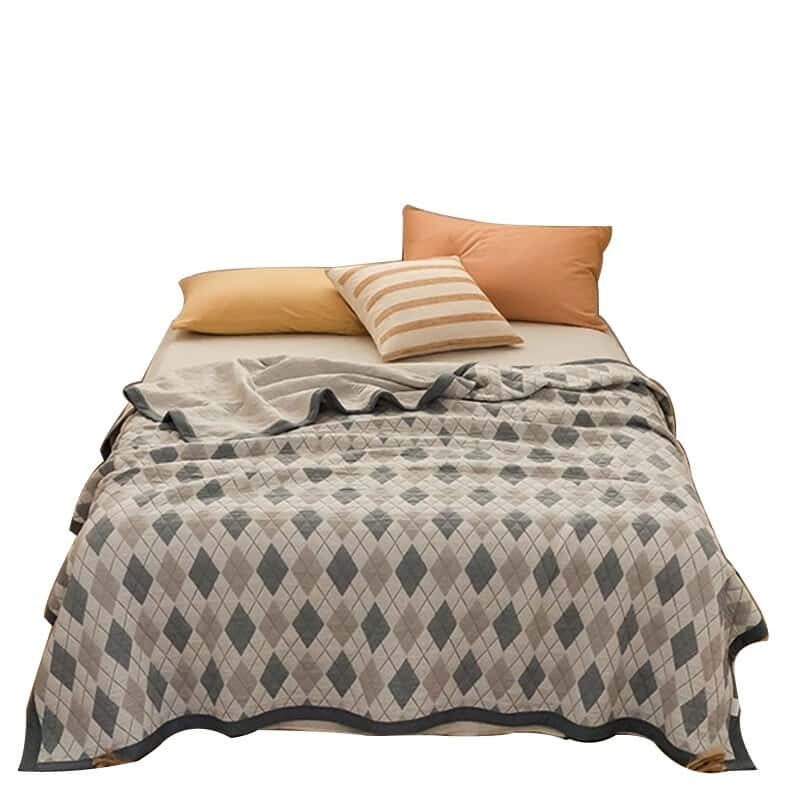 三极户外（Tripolar） TP2733 盖毯 150*200cm （单位：床） 菱格灰